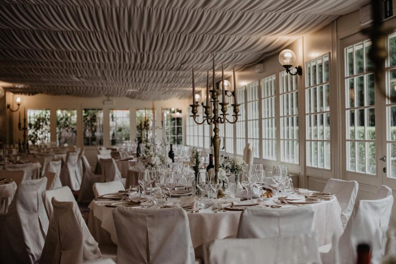 Hotel Villa Condulmer Mogliano Veneto Luaran gambar The interior of the restaurant